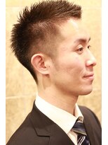 バルビエ グラン 銀座(barbier GRAND) フェードカット/かき上げヘア/涼しげヘア