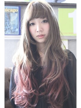 クロム バイ リエット(Chlom by Lietto) Chlom ☆ピンクグラデーションWカラー　TEL 0364574337