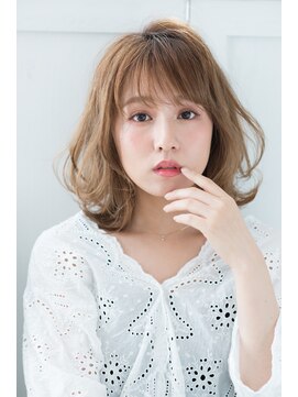 リル 8F 銀座(Rire) 【Rire-リル銀座-】黄金バランスひし形シルエットエアリーボブ