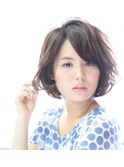 大人ふんわりショート 40代,50代,60代【沖縄/北谷/ショート】