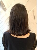 ジーナ セントラル銀座(Zina)&nbsp;切りっぱなしボブ/シルクベージュ