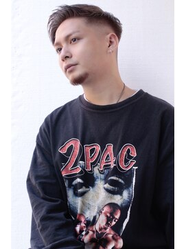 アイリーヘアデザイン(IRIE HAIR DESIGN) 【IRIE HAIR赤坂】フェード×ハイトーン×バーバーカット