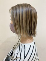 モリオ フロム ロンドン イオンモール 熊本店(morio FROM LONDON)&nbsp;【morio熊本】シャドールーツ×外ハネ.k