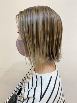 モリオ フロム ロンドン イオンモール 熊本店(morio FROM LONDON) 【morio熊本】シャドールーツ×外ハネ.k