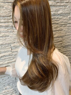 オーシャン(Ocean) [OCEAN Hair&Life藤原純] 艶カラー☆ベージュカラー☆