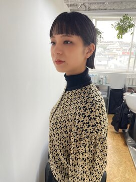 アンブレラ 中目黒(ANBRERA) ミニボブ×オン眉