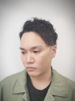 リバティシェアバーバー 銀座(LIBERTY SHARE BARBER)&nbsp;ツーブロックフェードパーマスタイル