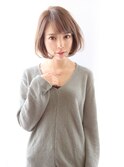 20代30代40代大人可愛いボブスタイル　ワンカールボブ