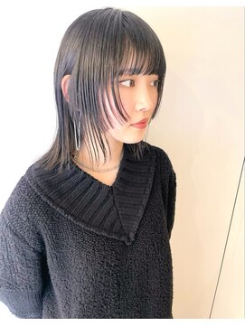 シータ(sheta) 【表参道sheta/中澤】ヘルシースタイル　ブルーブラックウルフ