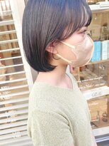 ネオリーブ アンド 渋谷店(Neolive &)&nbsp;斜めバング/グレージュカラー/シルキーベージュ/韓国/渋谷