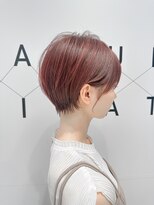 ハルキミナト ジャパン ヨコハマ(HARUKI MINATO japan YOKOHAMA)&nbsp;レイヤーマッシュショート20代30代40代50代ブロッサムピンク