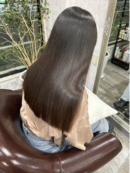 フオラヘアー 中板橋店(Fuola HAIR)の写真/<髪質改善>活性酸素を除去して酸化を防ぐ高濃度水素ケアで素髪力UP☆まとまりのある髪本来の美しさに◇