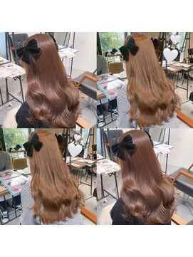 ネクストハラジュク(NEXT HARAJUKU) メルティーカラーフェミニンロング似合わせカット[原宿/表参道]