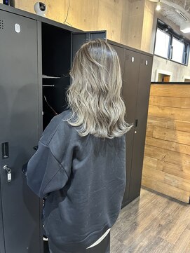 ハグ 横浜(HUG) 全体ブリーチをやめたい方の特別なハイライト＊