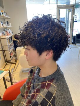 ヘアーリゾートラシックアールプラス(hair resort lachiq R+) 《R+》波巻きスパイラル/ツイスパ/メンズパーマ/伸ばしかけ