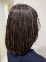 ソシエ アヴェダ さいたま新都心店(SOCIE AVEDA)&nbsp;白髪ぼかし大人ショート大人ボブ30代40代50代60代さいたま新都心