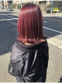 【武藤裕也】ボルドーカラー×ミディアム20代人気◎