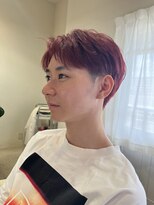 ヘアデザイン ジル(Jill)&nbsp;ボルドーカラー/センターパート