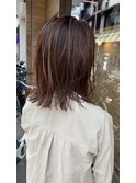 『京都 ルーナ』ボブ×ワンカール×オレンジ 30代40代50代60代