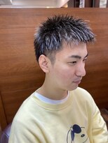 ケースタイル ヘアスタジオ 神保町店(K STYLE HAIR STUDIO)&nbsp;アップバングショート/刈上げ/グラデーション