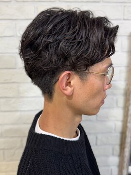 リコ 池袋東口店(Liko) スパイラルパーマ　ビジネス　30代40代　ツーブロック　ショート