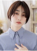 小顔ラインうざバング透明感丸みショートa北浦和20代30代40代