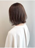 自由ヶ丘イメチェンブルーブラックホワイトブロンド外ハネボブ