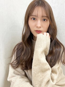 トワ 仙台店(toi) 【韓国・レイヤー】 髪質改善 仙台  オリーブベージュ