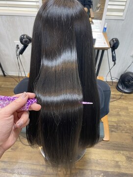 テーラヘアー 草加店(TELAHAIR) 極ツヤダークグレー