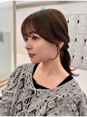 レイヤー/ネビージュ/韓国ヘア/イメチェン/縮毛矯正/中野/
