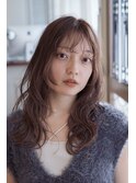 透け感くびれセミロングレイヤー