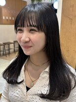 ビューブルー 亀戸錦糸町(VIEW BLUE)&nbsp;◎美髪ワンカールぱっつん前髪似合わせロングセミディ