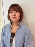 顔まわりレイヤーボブ