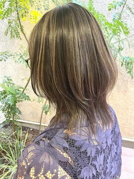 ヘアドゥーポジャ 藤岡店(hair Do poja) ハイライトカラー