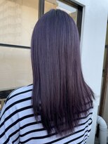 ノットドットビー(KNOT.B)&nbsp;ラベンダーカラー　透明感カラー　暗めカラー