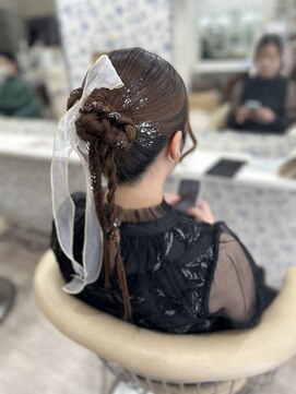 サクララ(Sakura la) タイトヘア/参列ヘア/お呼ばれヘア/結婚式