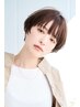 10.【お疲れリフレッシュ】カット+カラー＋炭酸頭皮マッサージS　　￥13000
