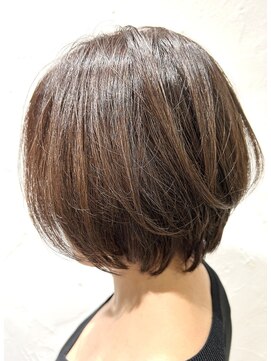 美容室 スタジアム(Stadium) 髪質改善　ひし形ボブ