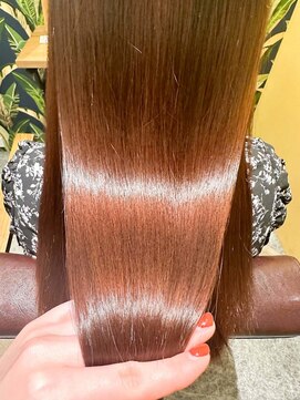 ムーン(moon) クラゲヘアー/小顔に見せるヘア/ココアベージュ/武蔵小杉