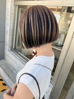 アスラン(ASLAN)&nbsp;【aslan】沖縄アンブレラカラー/沖縄ボブ/ミルクティカラー