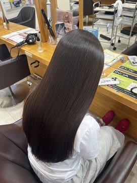 髪質改善酸性ストレート