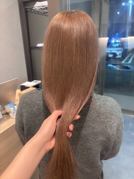 結び(musubi) ミルクティーベージュ◎