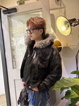 ザ パス(the path) メンズカット/センターパート/メンズカラー