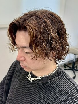 フゥ 宇都宮戸祭(FeU) 宇都宮メンズカットメンズパーマ波巻きスパイラルパーマツイスパ