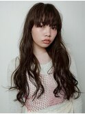 【farfara】ゆるふわレイヤー/ロング/顔まわりカット/透明感