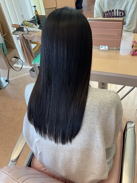 ウェーヴ 浜松小豆餅店(wave) 縮毛矯正×熱ケアトリートメント