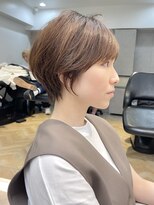 グラフ 鎌倉(GRAFF) くびれショート_マッシュショート_ショートボブ_グレージュ