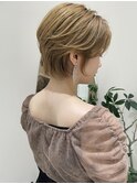 *ハイトーンショート♪*Agu福岡別府店 ブリーチ ショート