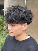 刈り上げマッシュ×シャドウパーマ【八王子】