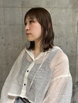 モアバイクリップス 湘南台(moa by clips) 外はねボブ×インナーベージュ